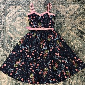 Collectif floral swing dress